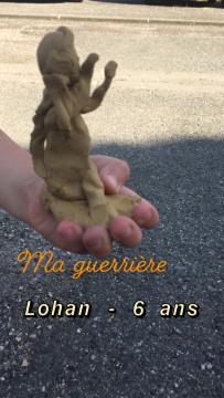 La guerrière idéale de Lohan - 6 ans.